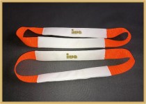 Turnschlaufe mit Microfaser, neonorange GR/ES= 1, ca 58 cm
