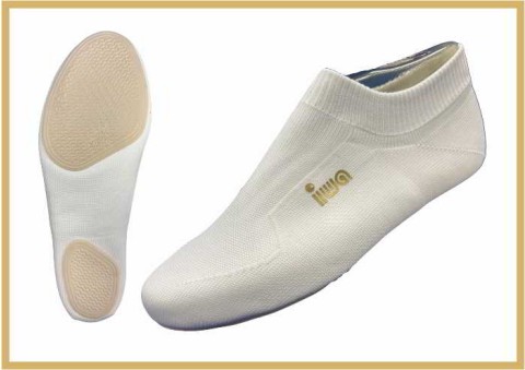 Kunstturnschuh & Trampolinschuh weiß