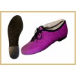 Glitter-Jazztanzschuh farbig lila