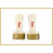 IWA Handschutz Standard 2-Loch goldbraun Klettband,Made in Germany