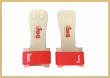 IWA Handschutz Standard 2-Loch neonorange Klettband,Made in Germany