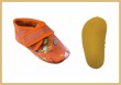 Krabbelschuhe Klett/Tiere orange